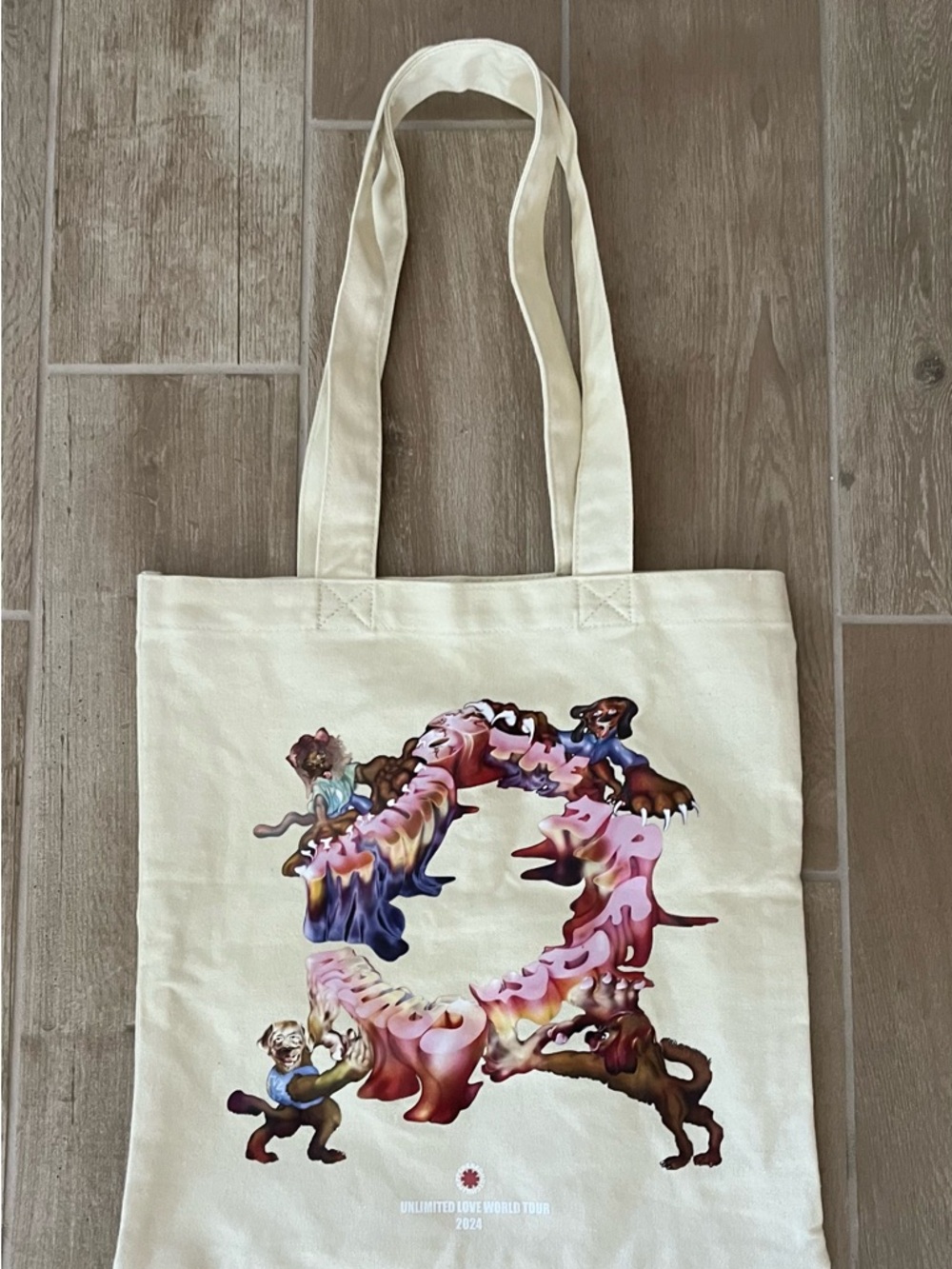 Red Hot Chili Peppers -Dream CanteenCanvas Tote Bag/World Tour 2024-NEW